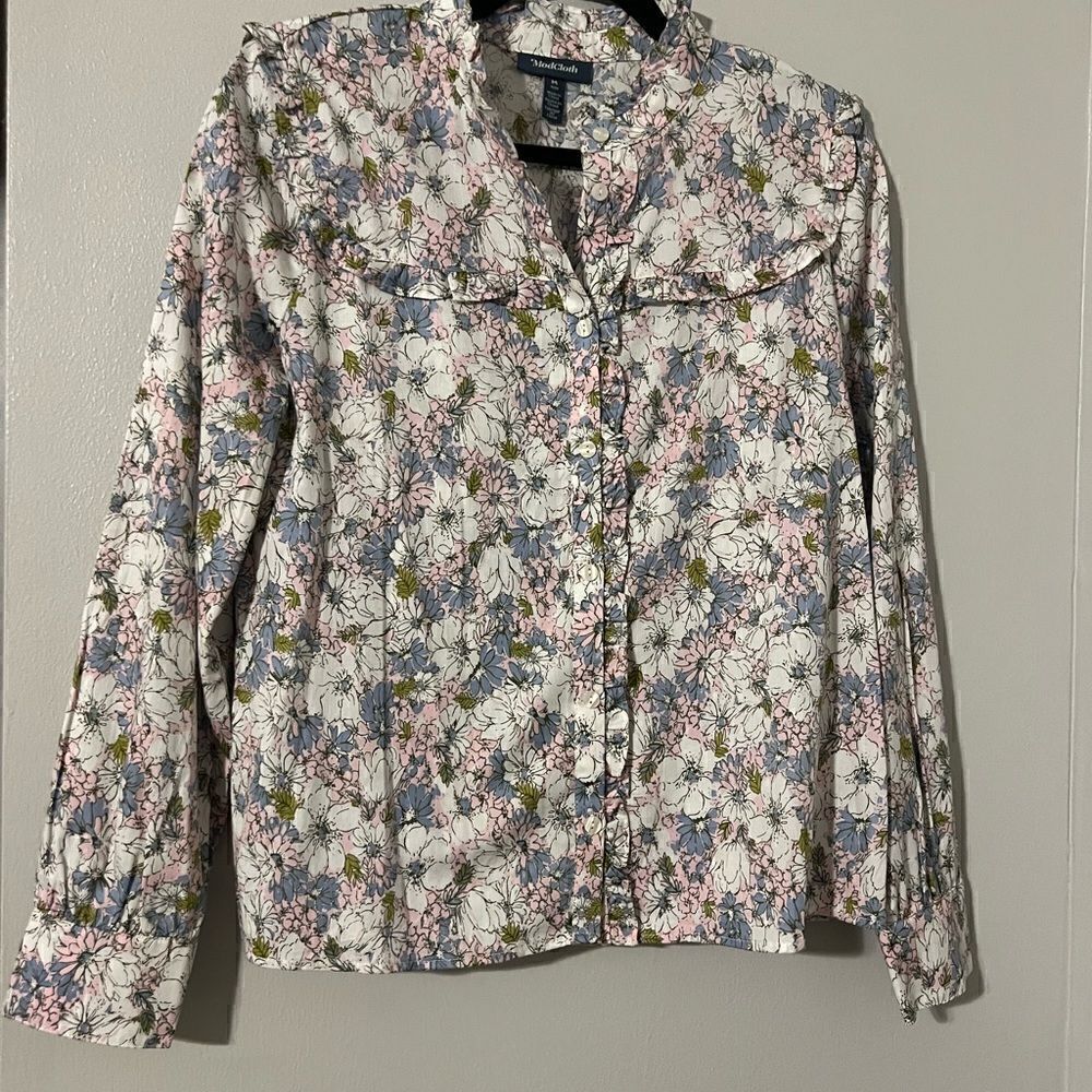 ModCloth Like A Little Prairie Button-Up Shirt - Picture 5 of 7